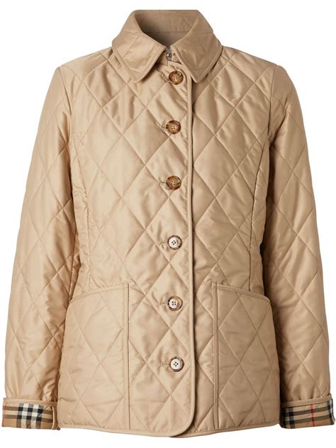 burberry spring womens jacket|Burberry quilted jacket outlet price.